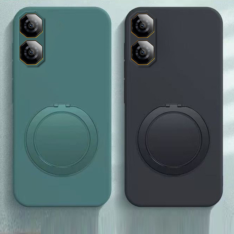 Ốp điện thoại Magnatic ZTE Nubia NEO 2 NEO2 Vỏ silicon mềm chống sốc có giá đỡ nhẫn