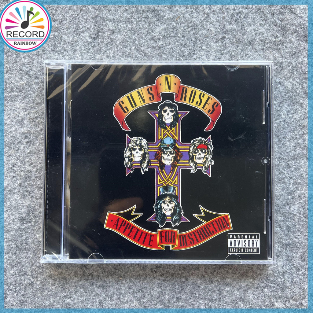 Album CD Guns N Roses Appetite For Destruction [Đã niêm phong] PH2 hoàn toàn mới