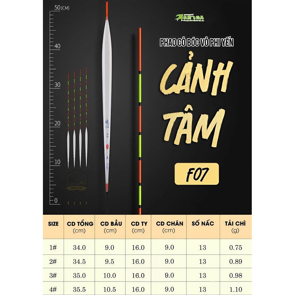 Phao Phi Yến Cảnh Tâm F07