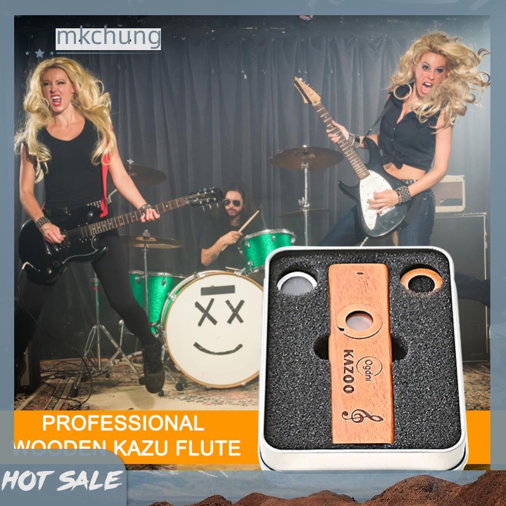 Mini Gỗ Kazoo Nhẹ Gỗ Kazoo Sáo Dễ Chơi Cho Người Lớn Trẻ Em Quà Tặng