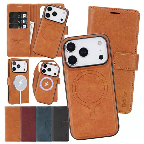 Ốp Da 2 Trong 1 Cho Iphone 17 Pro Max 16 Promax Plus iphone17 Pm Plus Từ Thẻ Đựng Điện Thoại