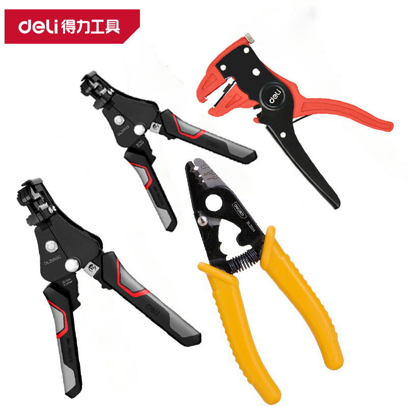 Deli Tool 22cm 7-Block Electrician Đa Năng Bằng Tay Dây Cáp Vũ Nữ Thoát Y Dây DL2607C