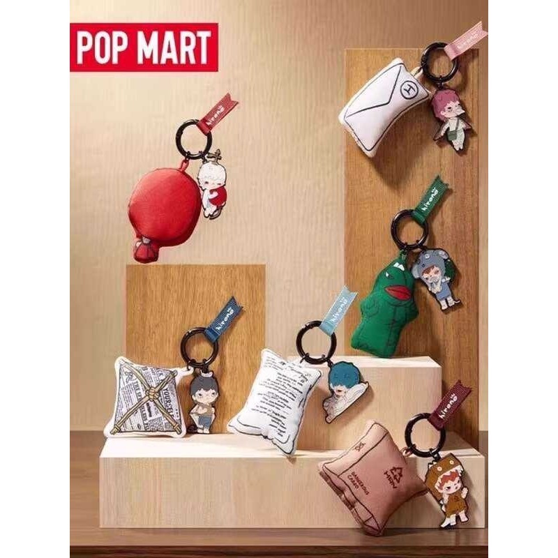[Chính hãng] Popmart HIRONO Artist Mime Series Mặt dây chuyền Hình Hộp mù Quà tặng