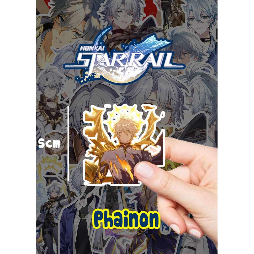 [Honkai Star Rail] Set 147 Sticker Phainon 🎮 đã cắt sẵn không trùng nhau bộ sưu tập HSR cực đẹp