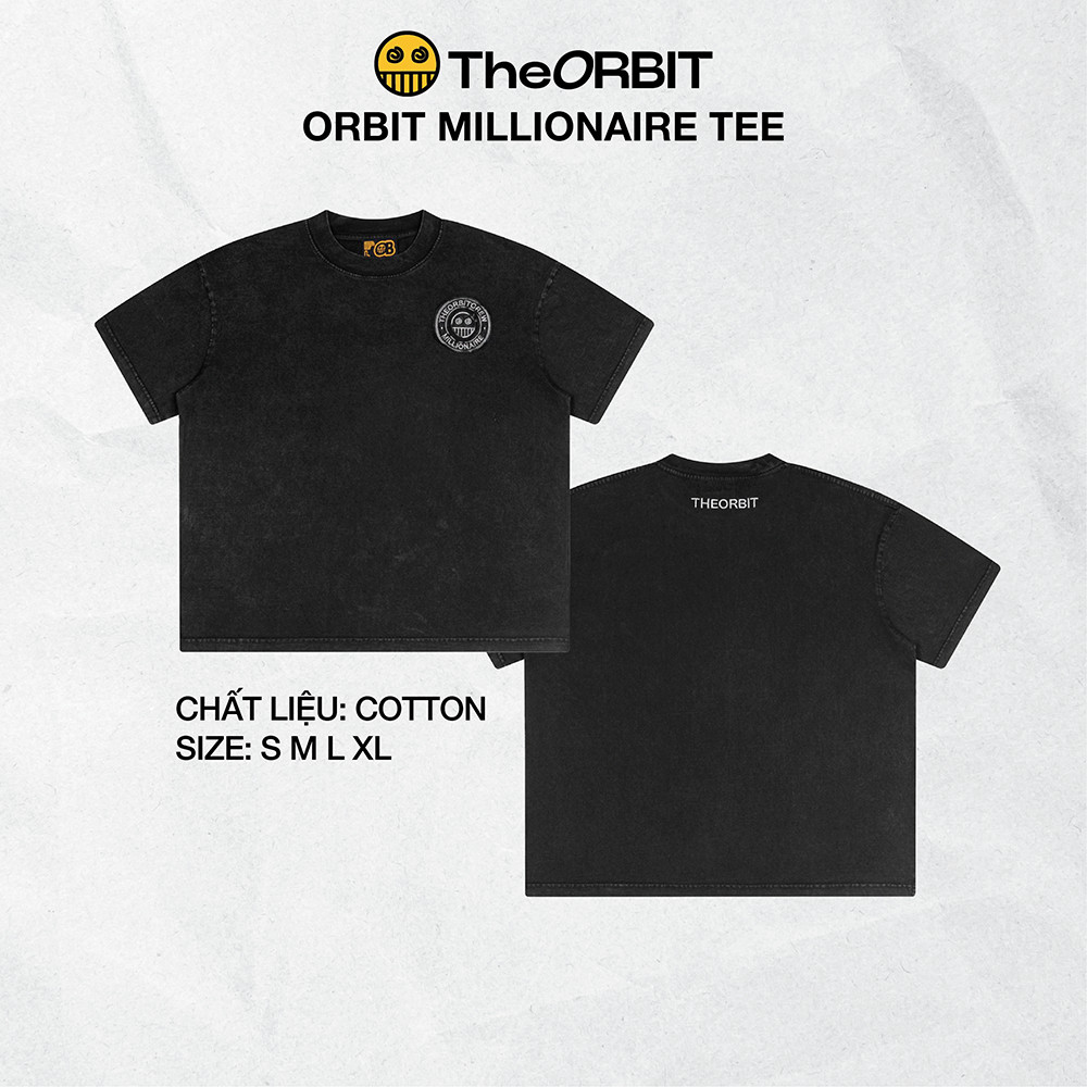 Áo Thun Chính Hãng The ORBIT - ORBIT MILLIONAIRE TEE - Local Brand Chính Hãng