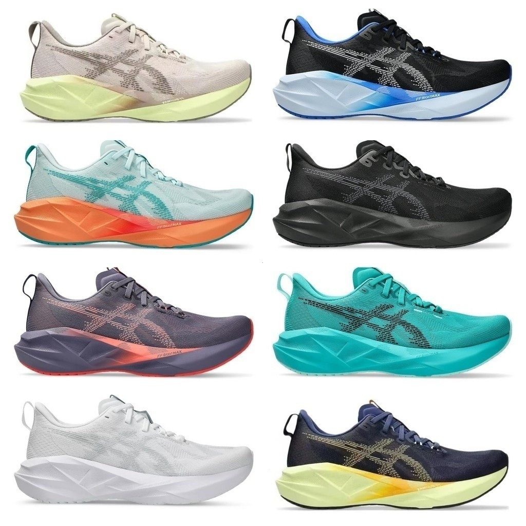 Hàng giao ngay Asics NOVABLAST 5 Giày chạy bộ nam nữ NEHZ PKGG