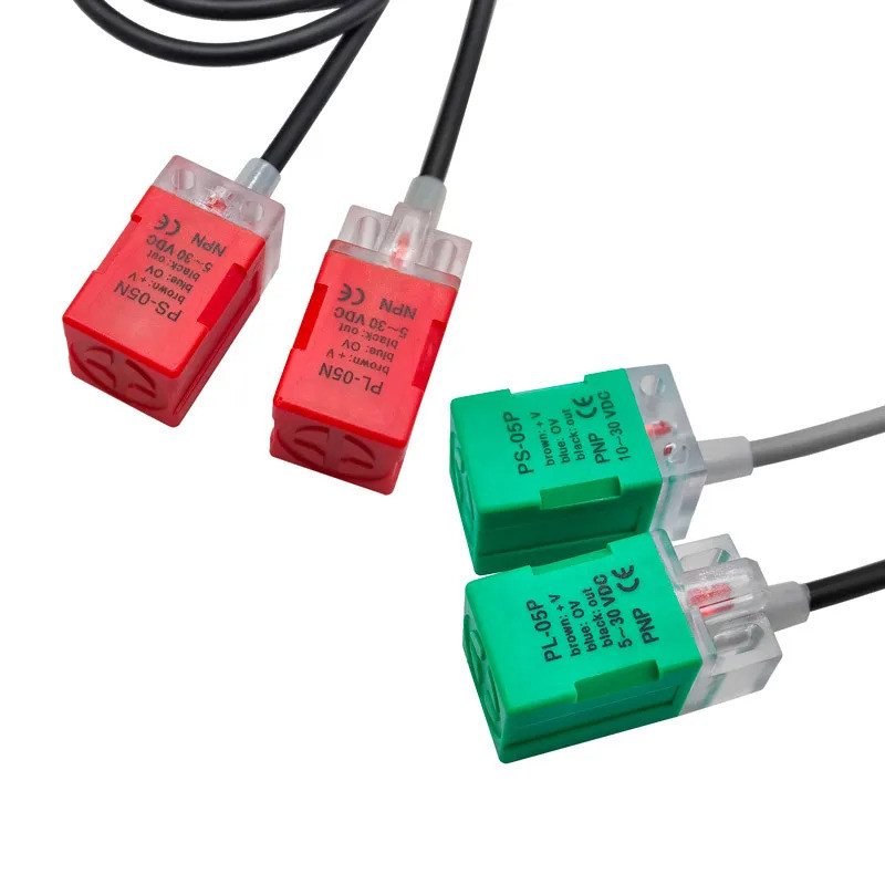 PL-05P PL-05N PS-05P PS-05N Cảm biến công tắc tiệm cận cảm ứng Sn-5mm PNP NPN NO 5-30VDC