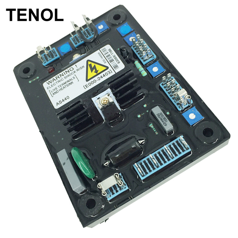 Mô-đun điều khiển điều chỉnh điện áp tự động AVR AS440 cho máy phát điện, cuộn
