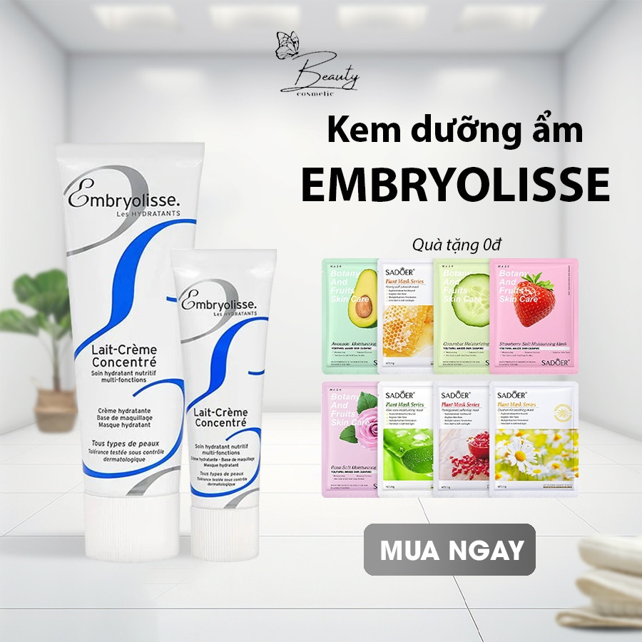 Kem dưỡng ẩm embryolisse kem dưỡng embryolisse dưỡng ẩm kem dưỡng ẩm da mặt phục hồi da Sáng Bóng Em