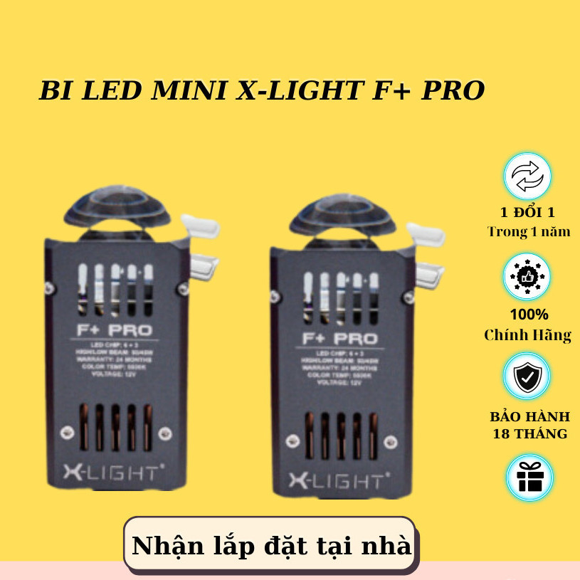 New   BI LED X-LIGHT F+ PRO MINI