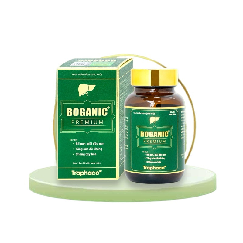Bổ Gan Cao Cấp Giúp Hỗ Trợ  Mát Gan Boganic Premium