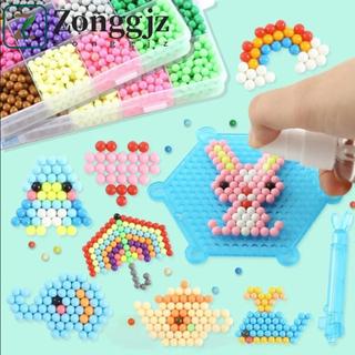 ZONGGJZ Magical Water Mist Beads, Kids Craft Kit Bộ hạt ma thuật giáo dục DIY Set, Hand Making Beads DIY Material Set Creative Colorful Magic Water Beads DIY Craft Kit Craft Kit
