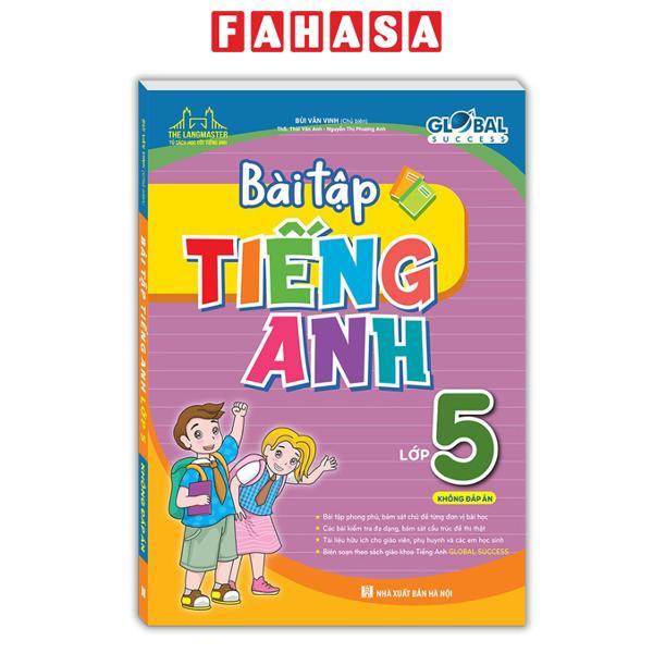 Sách - Global Success - Bài Tập Tiếng Anh 5 - Không Đáp Án