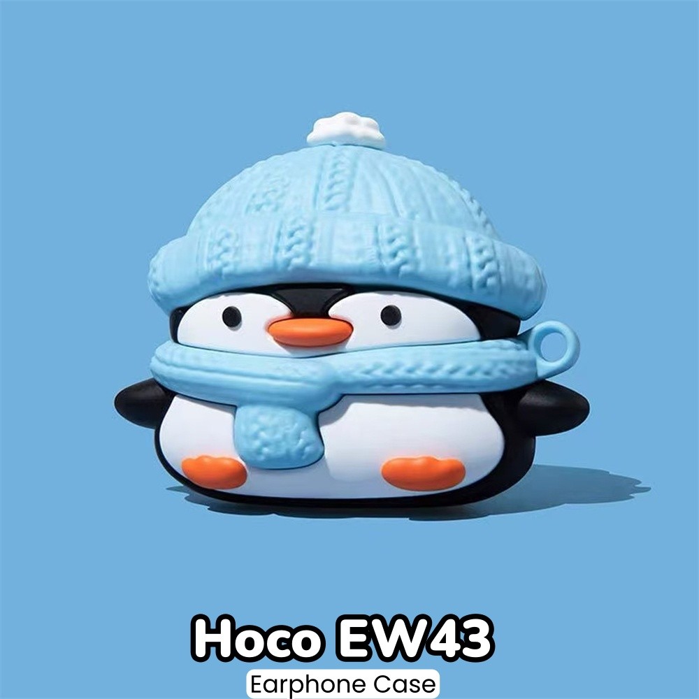 Dành Cho Vỏ Hoco EW43 Vỏ Silicon Mềm Vỏ Tai Nghe Hoạt Hình Siêu Mát NO.8