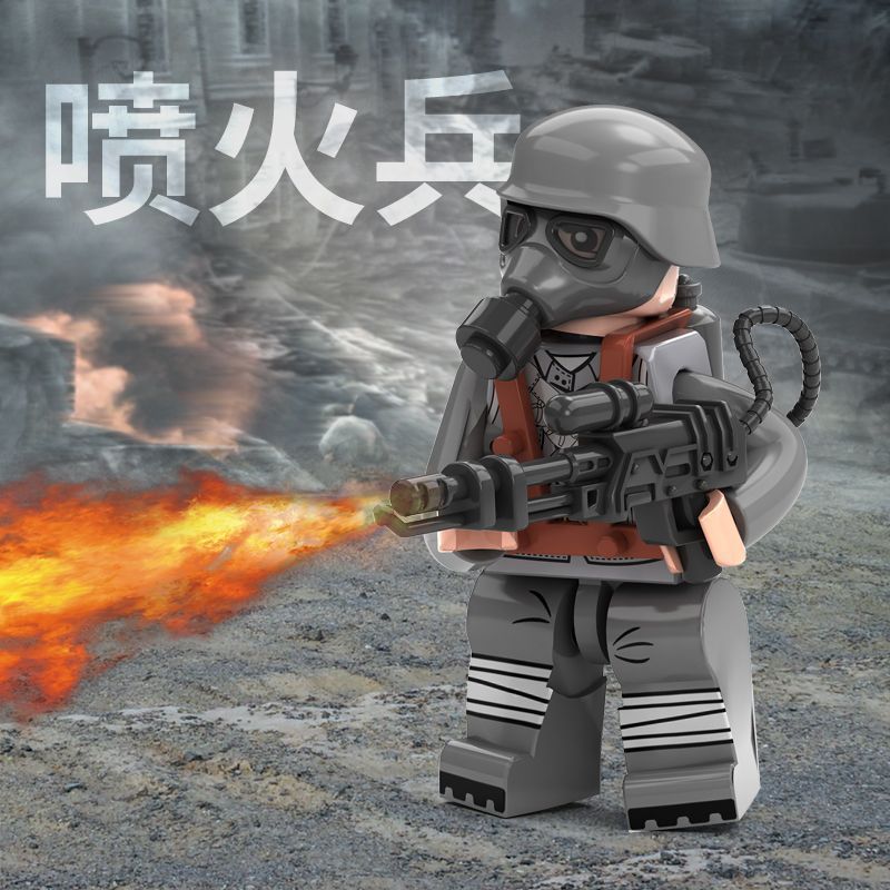 Hot Sale#[2.5Ten Thousand People Collection]Compatible with Lego special forces building blocks, bio