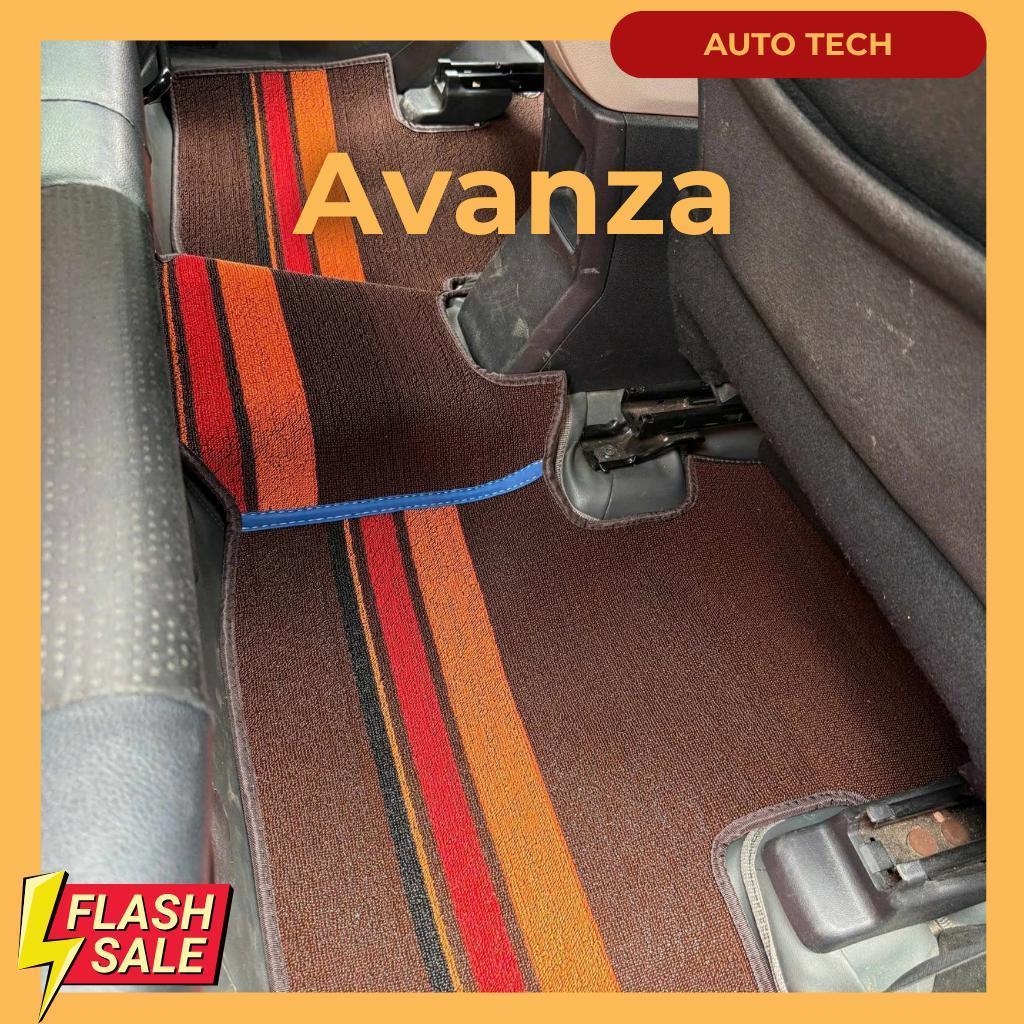 [Avanza] Thảm cước lót sàn xe ô tô Avanza may sẵn bo viền theo form xe có khuy bấm, Xe Avanza