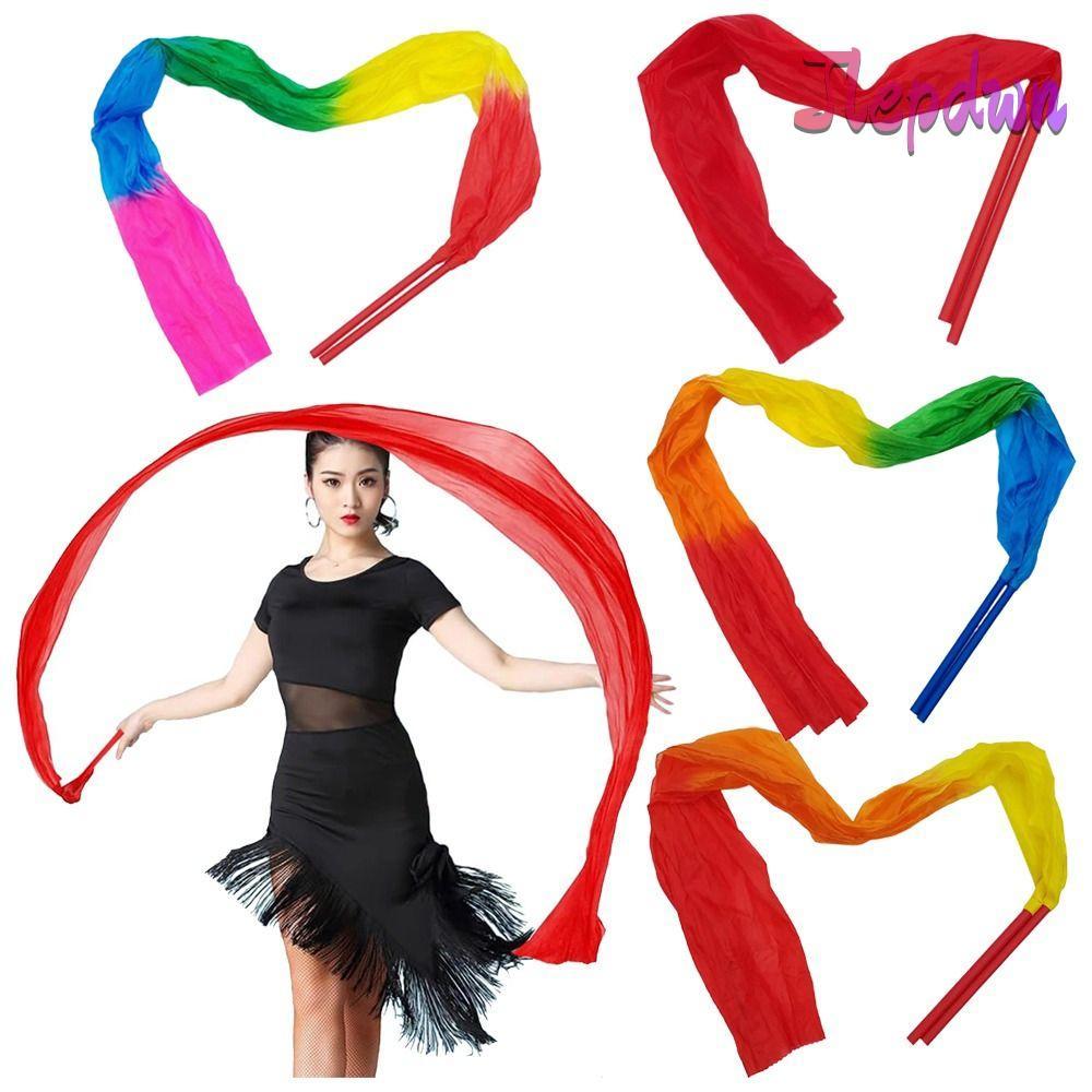 Ribbon múa thể dục JEPDWN -SetColorful và mềm mại với chất liệu lụa