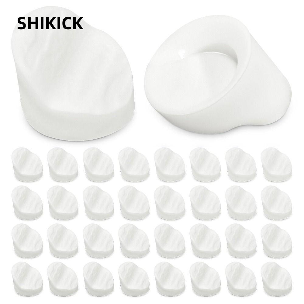 SHIKICK 50 phích cắm khung cửa, phích cắm cửa cửa cửa sạch bằng silicon, phích cắm lỗ vít sửa chữa v