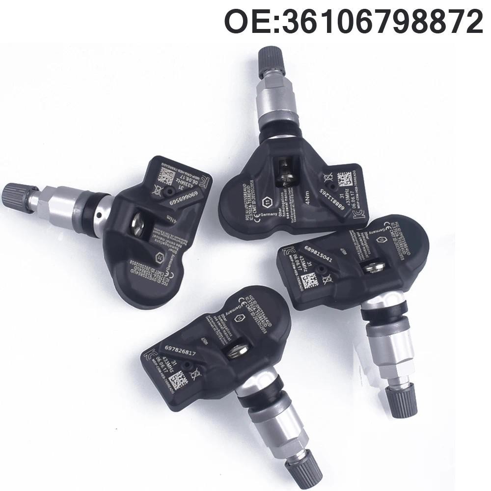 4 Xe tpms Màn Hình Áp Suất Lốp / Hệ Thống Cảnh Báo Cảm Biến Fro BMW 6 F06 F12 F13 CHO BMW 640i 650i 