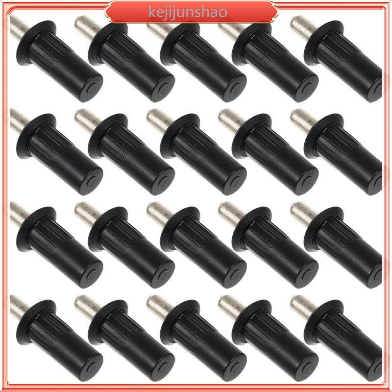 Bộ 50 Chân Thay Thế Màn trập Nhựa Và Sắt Đen Cửa Sổ Trong Nhà Louver Sửa Chữa kejijunshao