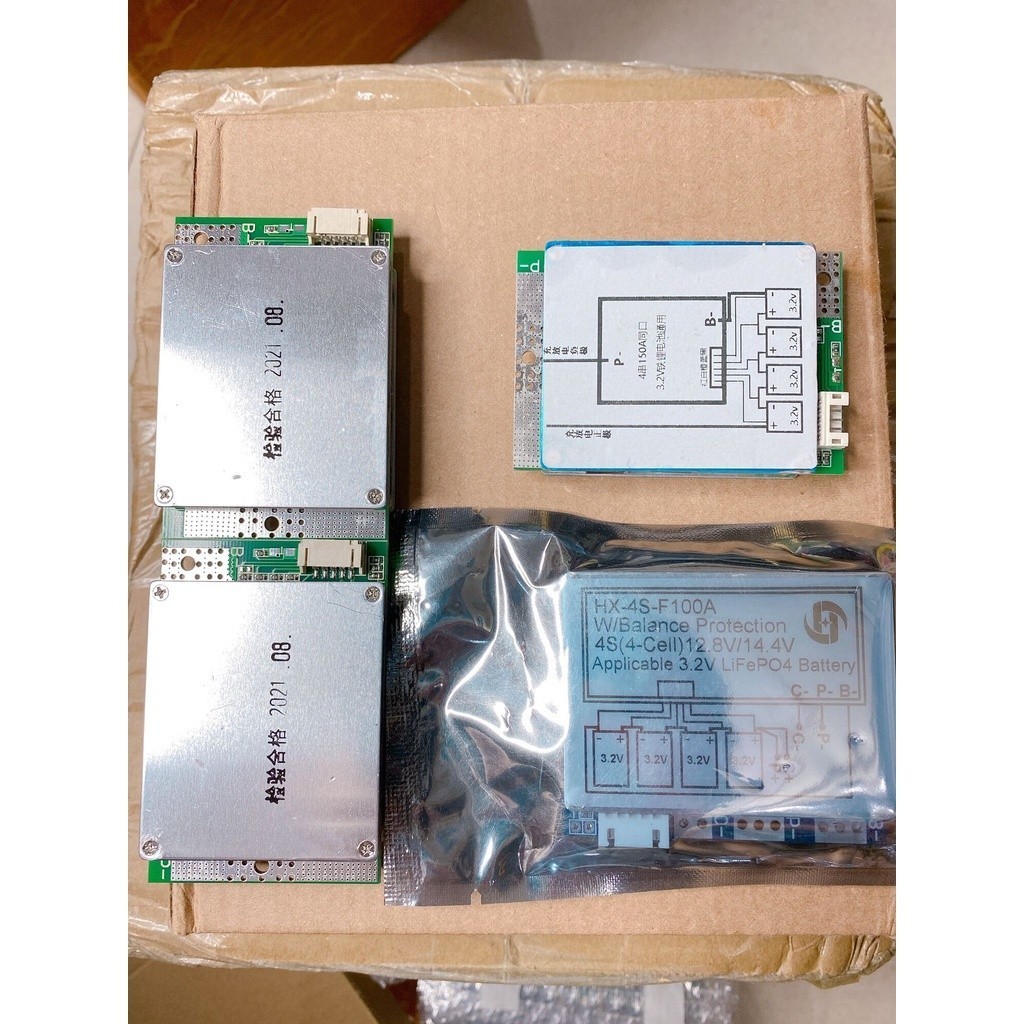 058 Mạch bảo vệ pin lifepo4 100a 4s BMS