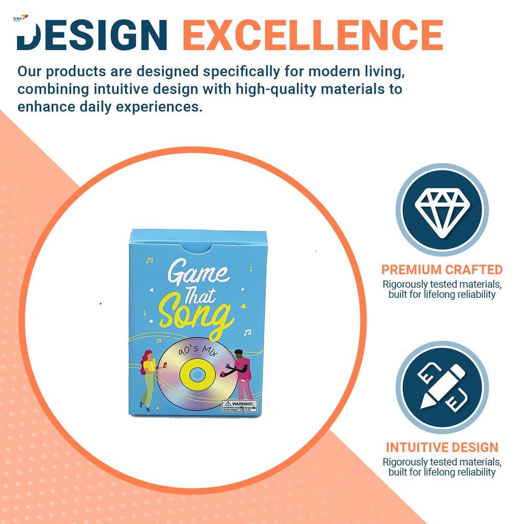 90 Tiếng Anh Bài Hát Bài Hát Trò Chơi Thẻ Đảng Tương Tác Trò Chơi Với Nhạc Pop Cổ Điển 2-8 Người Chơ