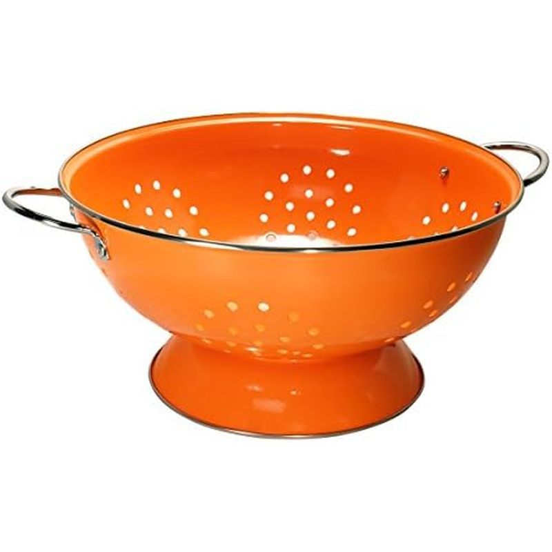 Calypso Basics của Reston Lloyd Powder-Coated Men Strainer, 1 Quart, Đỏ