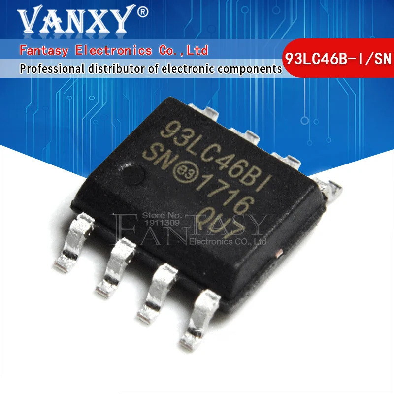 10 CÁI 93LC46B-I / SN SOP-8 93LC56B-I / SN 93LC66B-I / SN 93LC46-I / SN SOP 93LC46BI SMD 93LC56-I / 