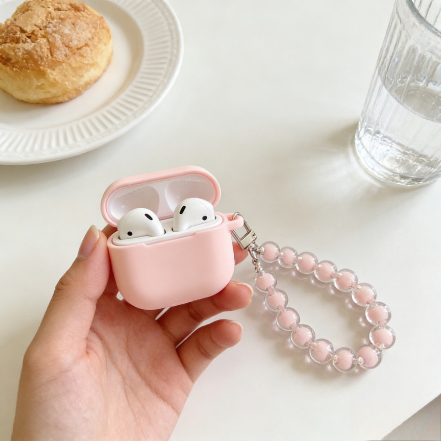 Ốp Lưng keychian Thời Trang Cho Beats Studio / Solo Buds Ốp Lưng Tai Nghe Silicon Phụ Kiện Bao Cho B