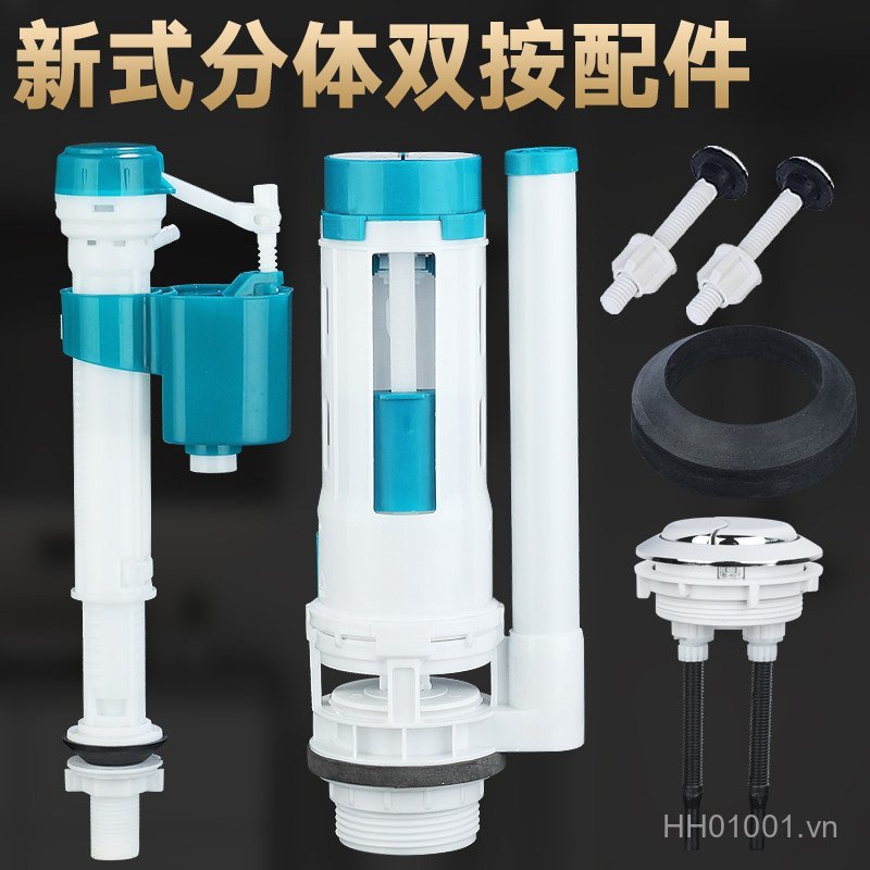 Chia Phụ Kiện Vệ Sinh Van Đầu Vào Nước Đa Năng Bình Nước Flusher Chia Van Thoát Nước Nút Phao Lên Th
