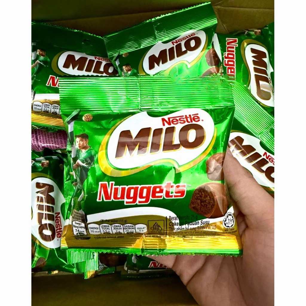 Gói Milo Nestle Nuggets Socola Viên 25g ( Hàng Mới )