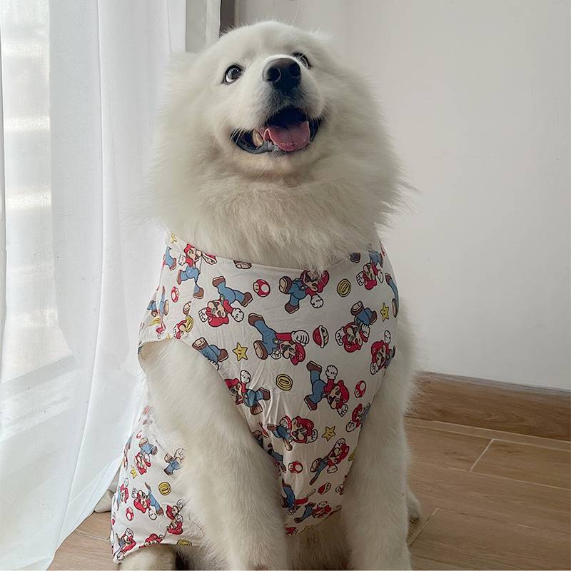 New Spring and Summer Sun Protection Cool Pet Clothes Dog Clothes Small, Medium and Large Dogs Samoy