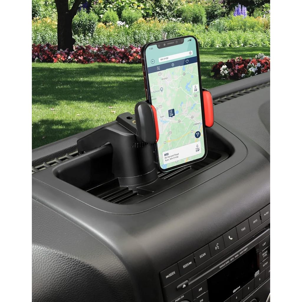 JeCar JK Giá Đỡ Điện Thoại Nâng Cấp Dash Điện Thoại Di Động Gắn Phụ Kiện Nội Thất Cho Xe Jeep Wrangl