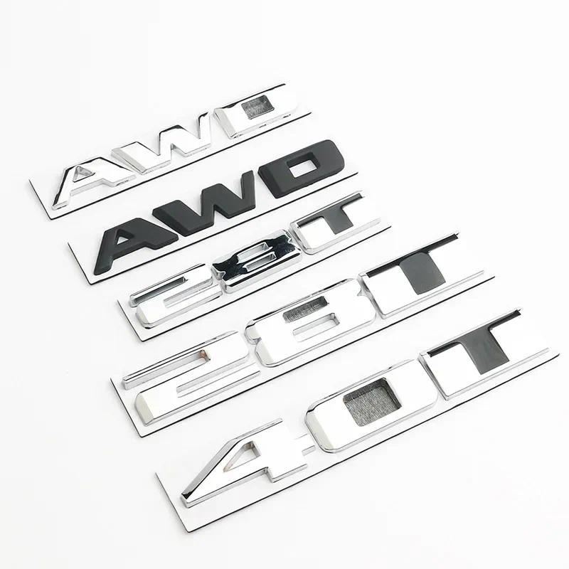 1 Chiếc Xe Thân Chữ Cái XT5 ATSL XTSCT6 AWD Quốc Huy Đề Can Miếng Dán Cho Cadillac AWD 28T 40T Chuyể