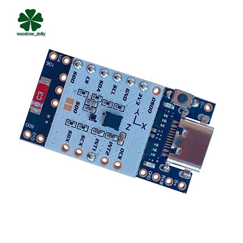 Mô-đun SmolSlime dựa trên mô-đun NRF SlimeVR, ProMicro NRF52840 + (LSM6DSV + QMC6309)