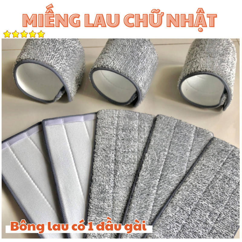 Miếng Bông Lau Nhà M.M HOUSE – Sợi Dày, Thấm Hút Nhanh
