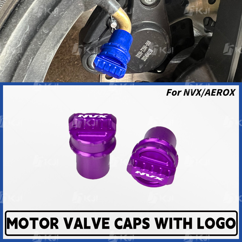 Dành Cho Xe Yamaha NVX AEROX 155 / 125 / ALPHA TURBO Lốp Van Thân Mũ Bánh Xe Van Khí Ống Phụ Kiện
