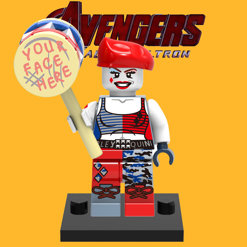 Khối Xây Dựng Minifigure 700 Harley Quinn Harley Quinn Bên Thứ Ba Lắp Ráp Trẻ Em Giáo Dục Bé Trai Lắ