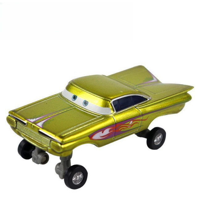 Pixar Toy Cars 2 3 Diecast Cars Lightning McQueen Mater Jackson Storm Ramirez 1: 55 Hợp kim kim kim 