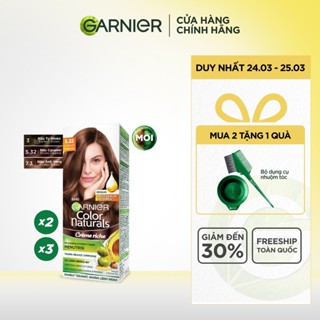 Kem Nhuộm Tóc Tại Nhà Màu Thời Trang - Công nghệ Colorboost kết hợp 3 loại dầu hạt Garnier Color Naturals Ultra Colors
