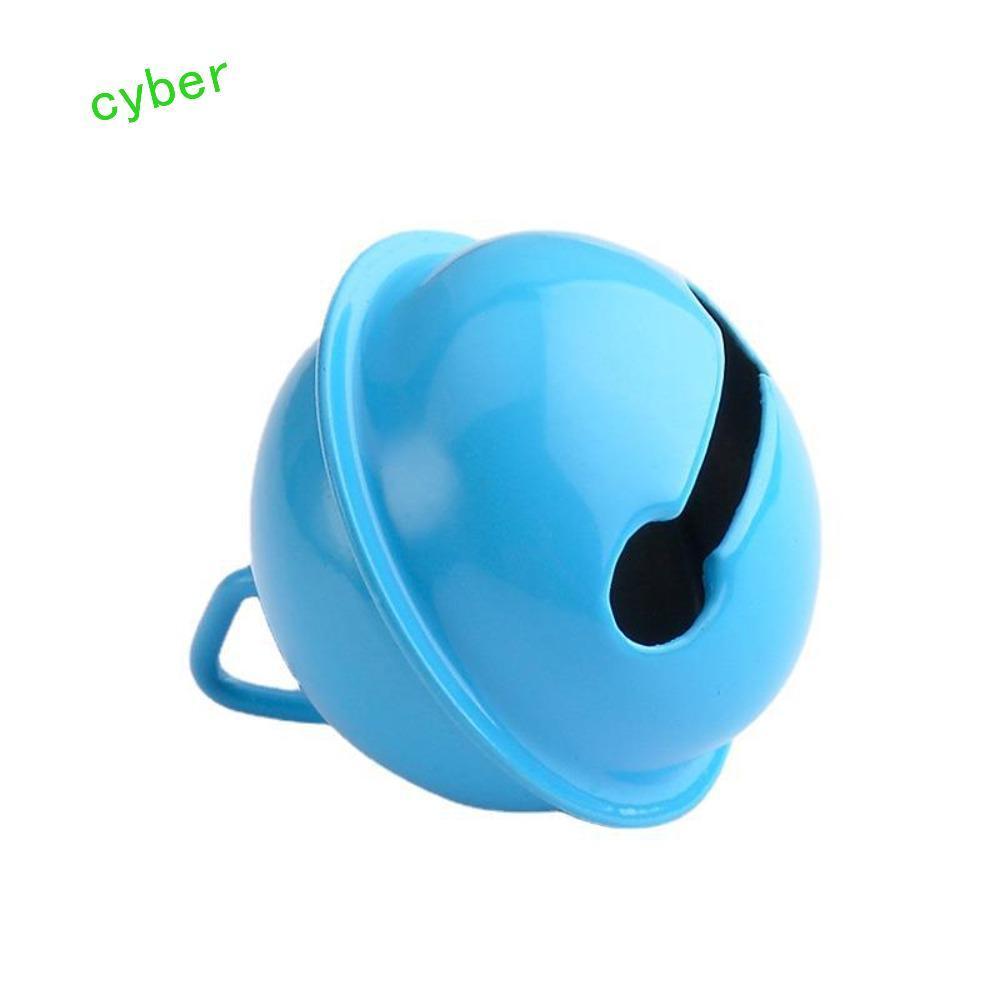 CYBERLINX 5 chiếc Jingle Bells Hạt kim loại, Chuông 18mm Mặt dây chuyền móc khóa chuông đầy màu sắc,