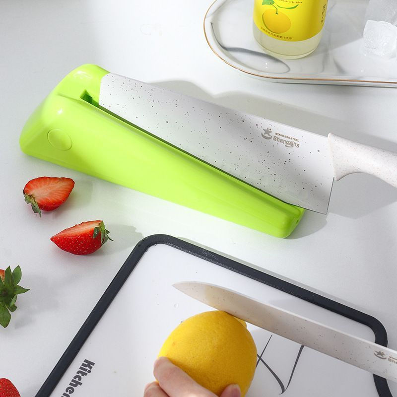 Household Simple Stand Storage Rack for Kitchen Knives, Multifunctional Knife Holder12y Kitchen uten