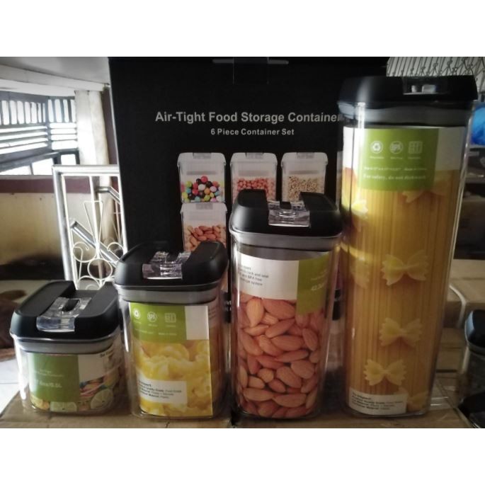 BPA free Airtight Plastic Food Storage Container Food Storage - Cereal Coffee Snacks