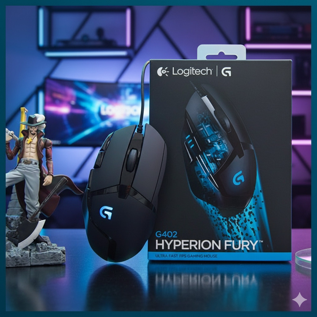 Chuột Logitech G402 Hyperion Fury FPS chuyên gaming  - Chính Hãng Theo dõi tốc độ cao 8 nút lập trìn