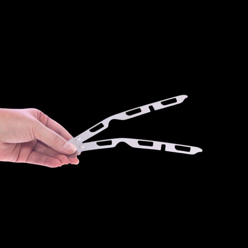 LE 2 Cái Gãy Mở Sửa Chữa Braet Inox Cho Thế Hệ Thứ Ba Phù Hợp Với Jazz GK5 Trước Sửa Chữa Tấm Kim Lo