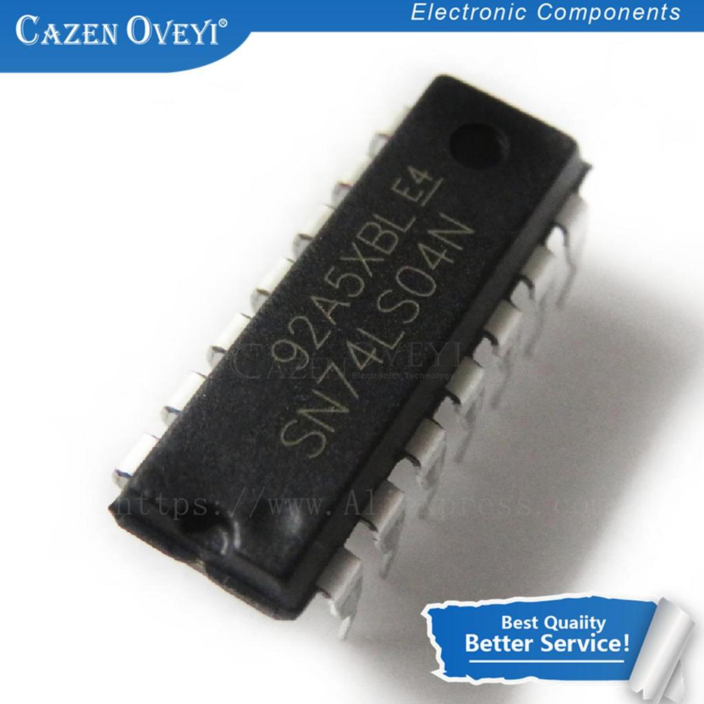 10 Cái / lốc SN74LS04N DIP14 SN74LS04 DIP 74LS04N 74LS04 DIP-14 Còn Hàng