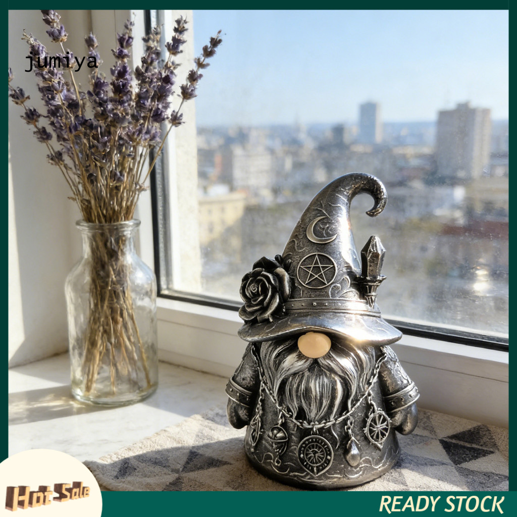 Tượng Gnome Nhựa JY Gnome Gnome Gnome Hình Halloween Gnome Tượng Nhựa Mini Tượng Đồ Trang Trí Chú Lù
