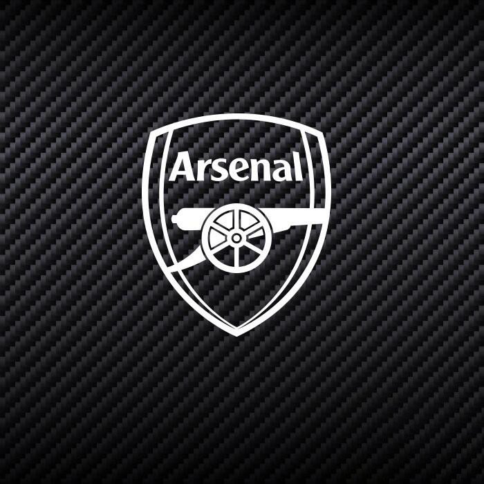 Anh Siêu Arsenal Arsenal Pháo Thủ Phản Quang Nhãn Dán Đội Logo Logo Đội Vô Địch Cửa Sổ Bóng Đá Noteb
