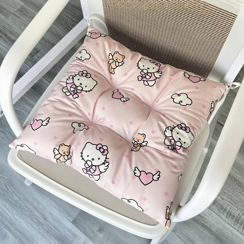 Hellokitty Cushion Long-Sitting Office Chair Butt Stool Chair Cushion Student Hello Kitty KT ~ with 