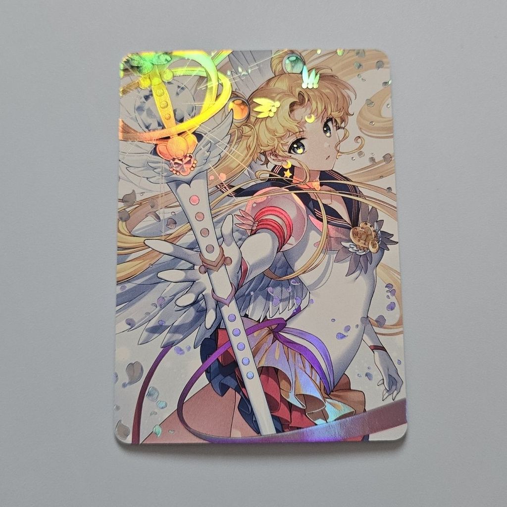 Thẻ Flash Khúc xạ Cassette Thủy thủ Mặt trăng Họa tiết Thủy thủ Danh sách hàng tháng